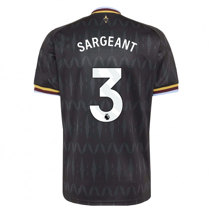 Danxen Kinder Meaghan Sargeant #3 Kornblumenblau Schwarz Gelb Auswärtstrikot Trikot 2026/27 T-Shirt Österreich