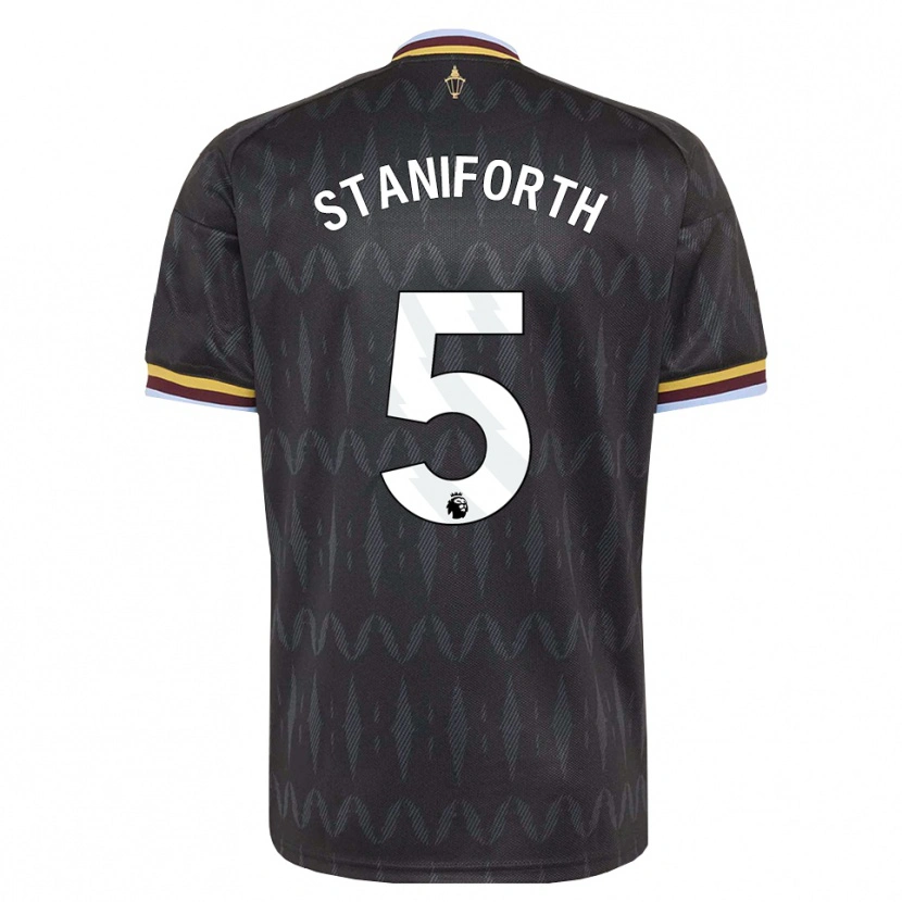 Danxen Kinder Lucy Staniforth #5 Kornblumenblau Schwarz Gelb Auswärtstrikot Trikot 2026/27 T-Shirt Österreich