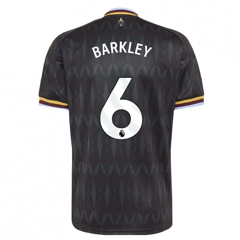 Danxen Kinder Ross Barkley #6 Kornblumenblau Schwarz Gelb Auswärtstrikot Trikot 2026/27 T-Shirt Österreich