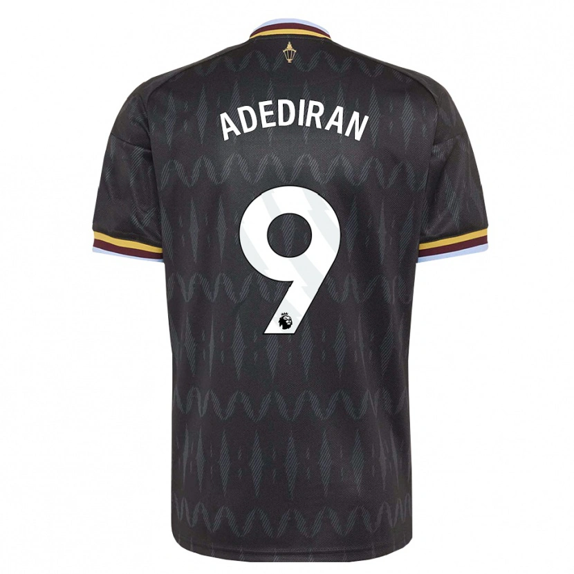 Danxen Kinder Daniel Adediran #9 Kornblumenblau Schwarz Gelb Auswärtstrikot Trikot 2026/27 T-Shirt Österreich