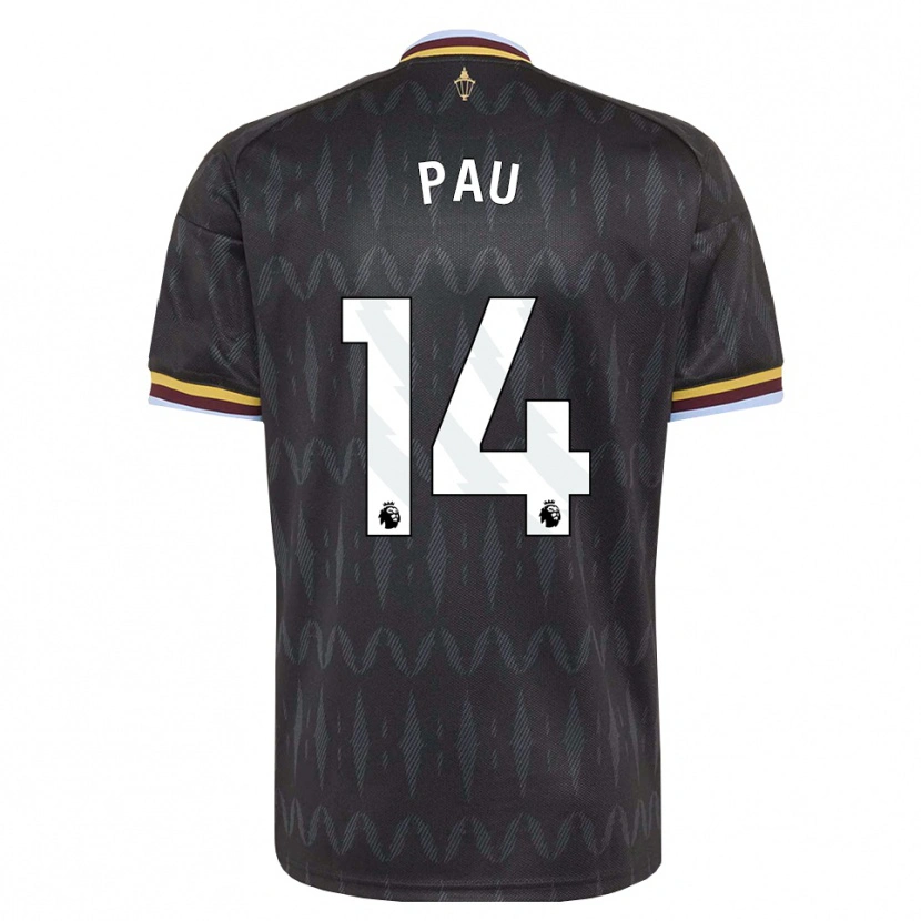 Danxen Kinder Pau Torres #14 Kornblumenblau Schwarz Gelb Auswärtstrikot Trikot 2026/27 T-Shirt Österreich