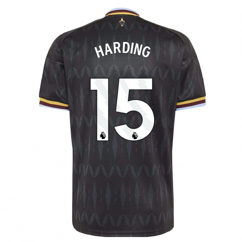 Danxen Kinder Natasha Harding #15 Kornblumenblau Schwarz Gelb Auswärtstrikot Trikot 2026/27 T-Shirt Österreich