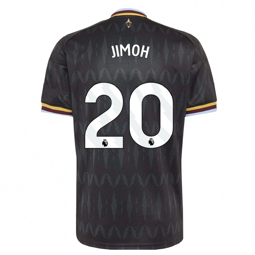 Danxen Kinder Jamaldeen Jimoh-Aloba #20 Kornblumenblau Schwarz Gelb Auswärtstrikot Trikot 2026/27 T-Shirt Österreich