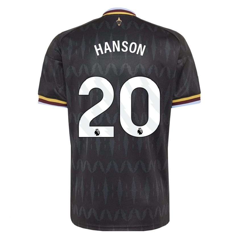Danxen Kinder Kirsty Hanson #20 Kornblumenblau Schwarz Gelb Auswärtstrikot Trikot 2026/27 T-Shirt Österreich