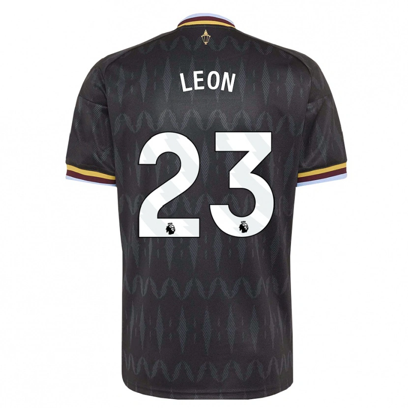 Danxen Kinder Adriana Leon #23 Kornblumenblau Schwarz Gelb Auswärtstrikot Trikot 2026/27 T-Shirt Österreich