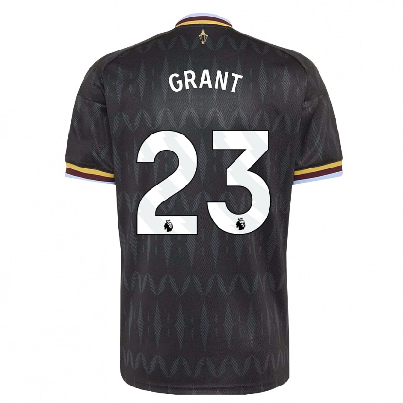 Danxen Kinder Chasity Grant #23 Kornblumenblau Schwarz Gelb Auswärtstrikot Trikot 2026/27 T-Shirt Österreich