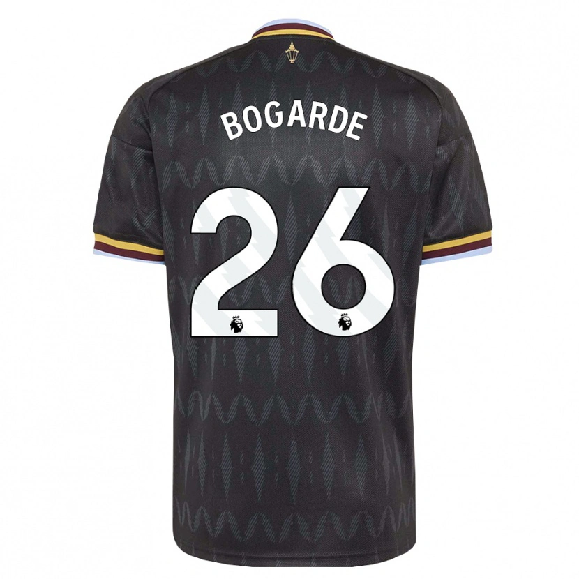 Danxen Kinder Lamare Bogarde #26 Kornblumenblau Schwarz Gelb Auswärtstrikot Trikot 2026/27 T-Shirt Österreich