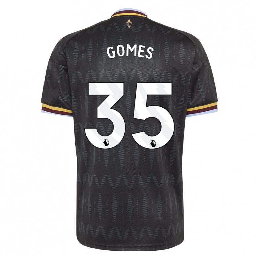 Danxen Kinder João Gomes #35 Kornblumenblau Schwarz Gelb Auswärtstrikot Trikot 2026/27 T-Shirt Österreich