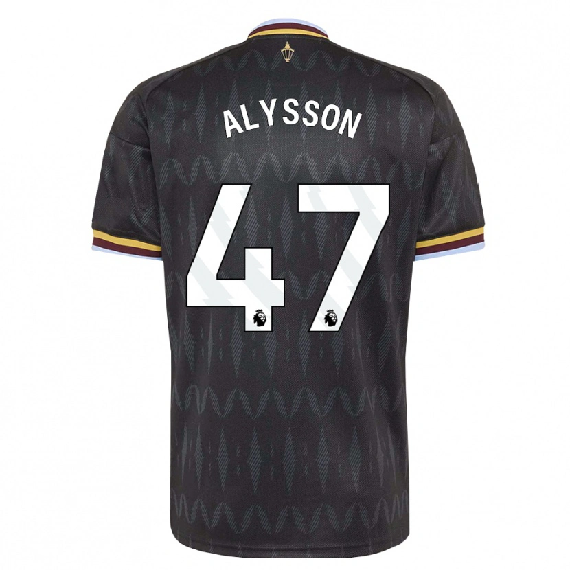 Danxen Kinder Alysson Edward Franco Da Rocha #47 Kornblumenblau Schwarz Gelb Auswärtstrikot Trikot 2026/27 T-Shirt Österreich