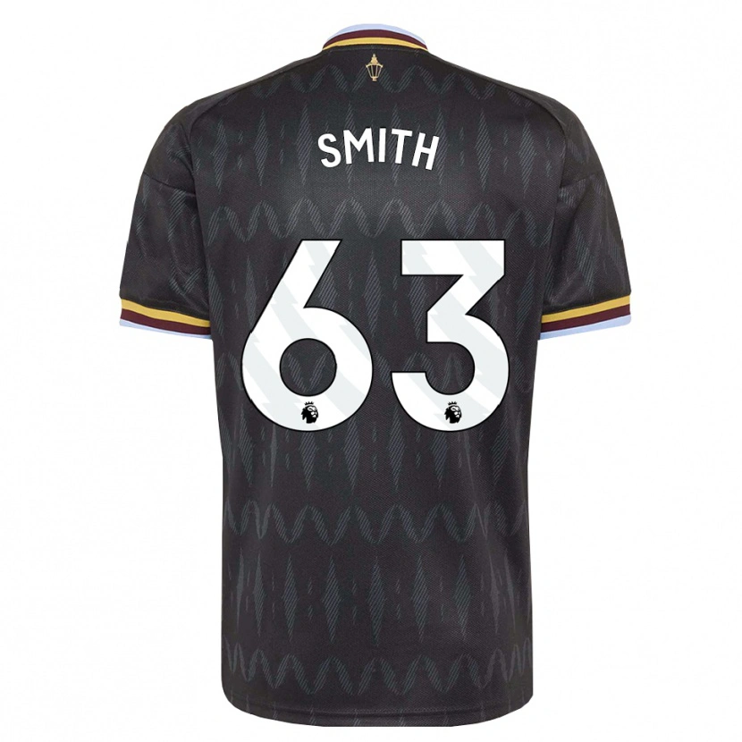 Danxen Kinder Kerr Smith #63 Kornblumenblau Schwarz Gelb Auswärtstrikot Trikot 2026/27 T-Shirt Österreich