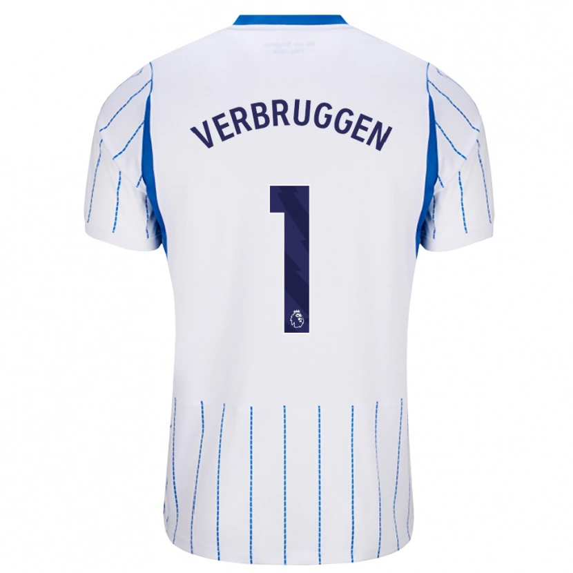 Danxen Kinder Bart Verbruggen #1 Himmelblau Weiß Auswärtstrikot Trikot 2026/27 T-Shirt Österreich