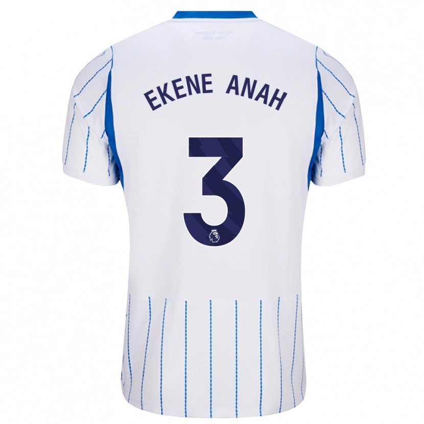 Danxen Kinder Cristiano Ekene Anah #3 Himmelblau Weiß Auswärtstrikot Trikot 2026/27 T-Shirt Österreich