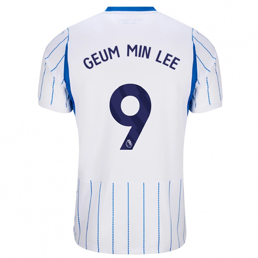 Danxen Kinder Lee Geum-Min #9 Himmelblau Weiß Auswärtstrikot Trikot 2026/27 T-Shirt Österreich