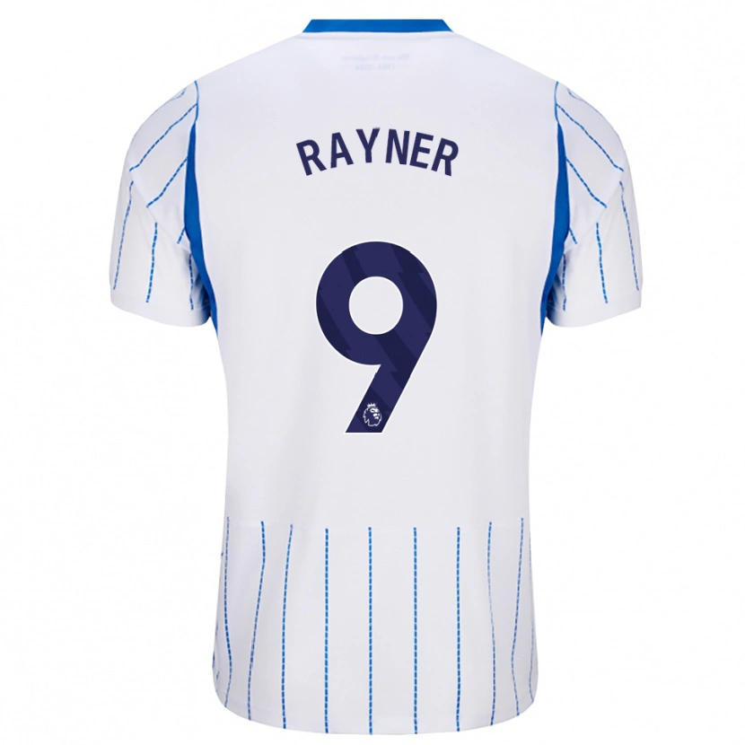 Danxen Kinder Rebecca Rayner #9 Himmelblau Weiß Auswärtstrikot Trikot 2026/27 T-Shirt Österreich