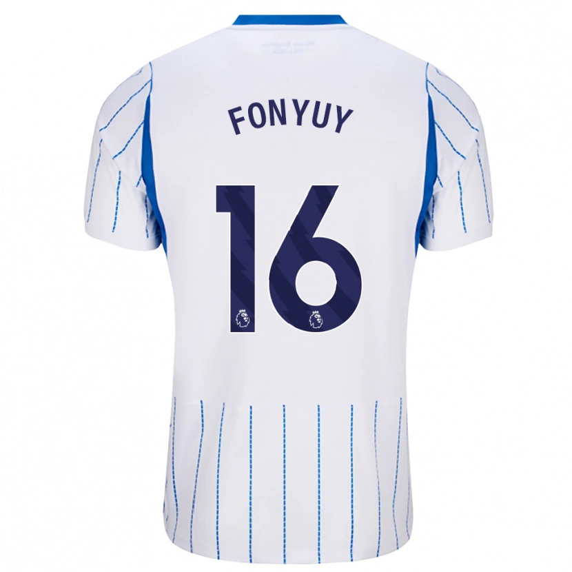 Danxen Kinder Aedan Fonyuy #16 Himmelblau Weiß Auswärtstrikot Trikot 2026/27 T-Shirt Österreich
