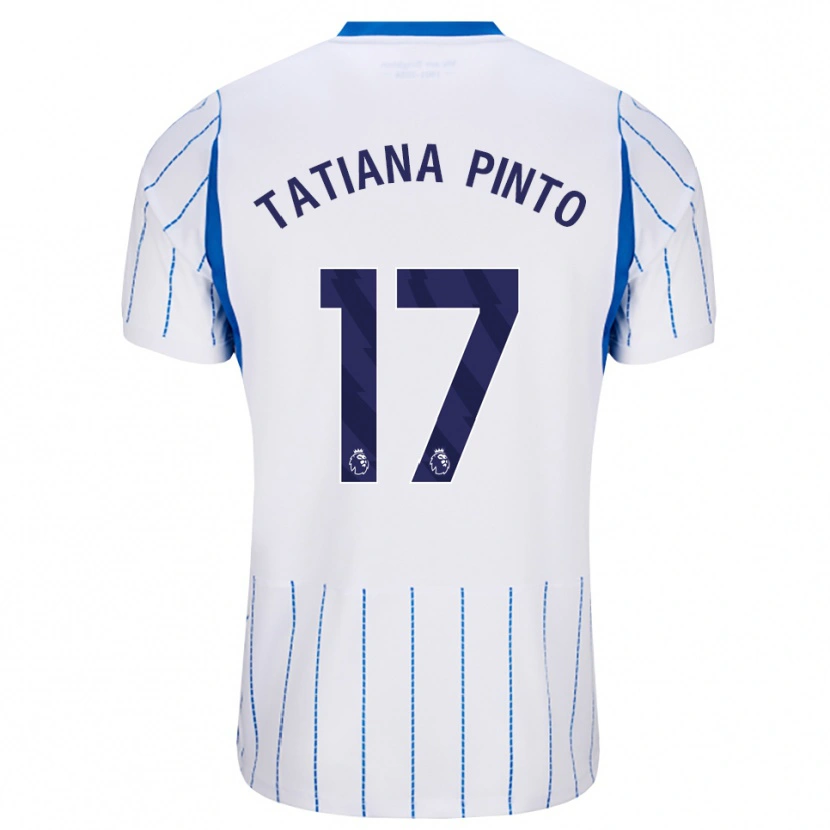 Danxen Kinder Tatiana Vanessa Ferreira Pinto #17 Himmelblau Weiß Auswärtstrikot Trikot 2026/27 T-Shirt Österreich