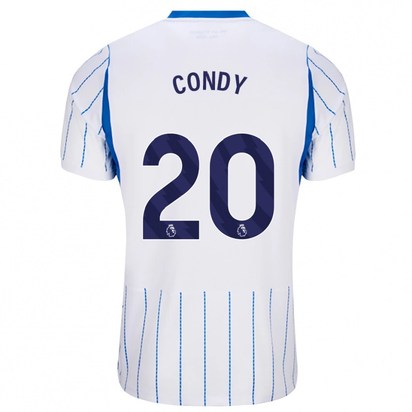 Danxen Kinder Chris Condy #20 Himmelblau Weiß Auswärtstrikot Trikot 2026/27 T-Shirt Österreich
