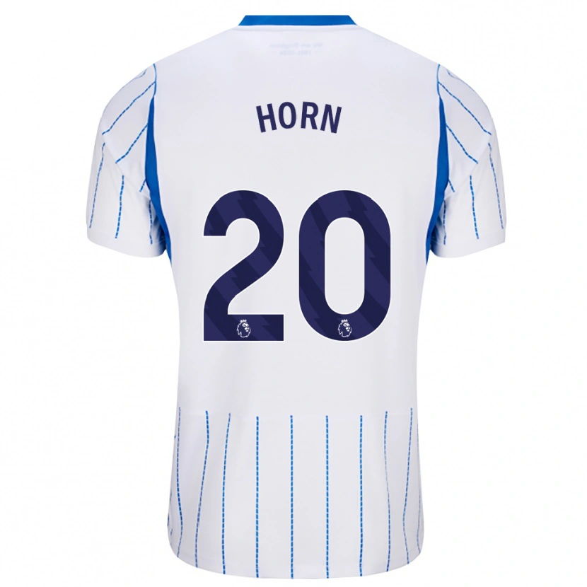 Danxen Kinder Stanley Horn #20 Himmelblau Weiß Auswärtstrikot Trikot 2026/27 T-Shirt Österreich