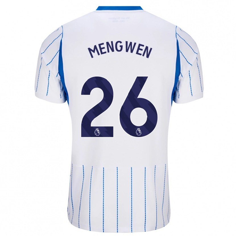 Danxen Kinder Li Mengwen #26 Himmelblau Weiß Auswärtstrikot Trikot 2026/27 T-Shirt Österreich