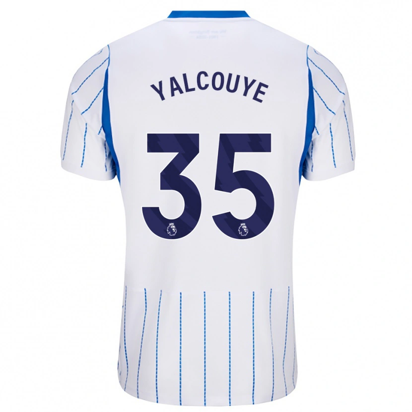 Danxen Kinder Malick Yalcouyé #35 Himmelblau Weiß Auswärtstrikot Trikot 2026/27 T-Shirt Österreich