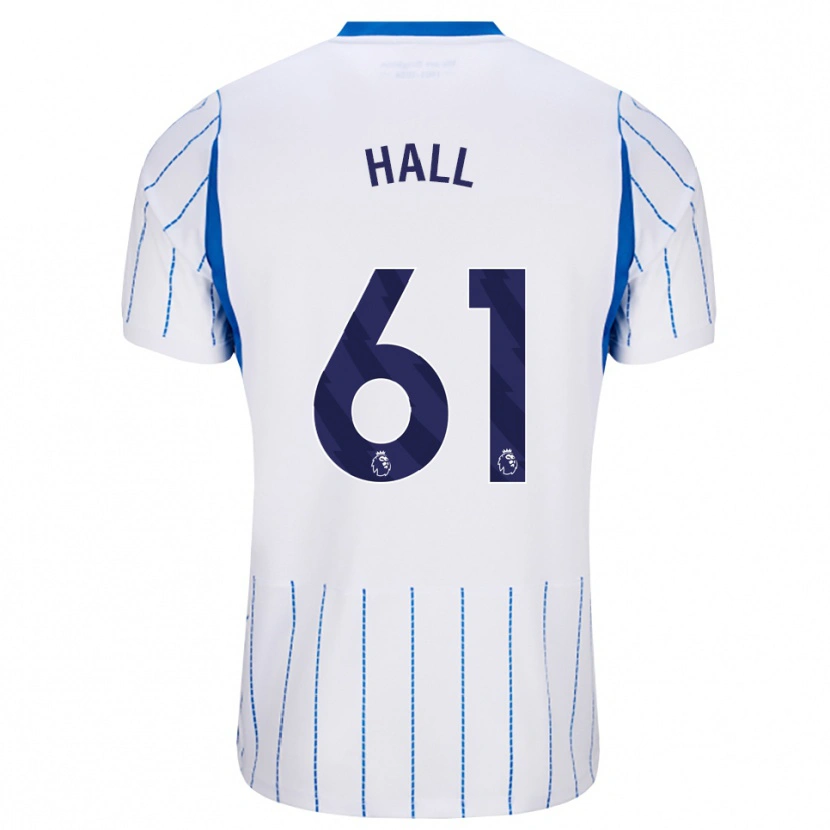 Danxen Kinder Steven Hall #61 Himmelblau Weiß Auswärtstrikot Trikot 2026/27 T-Shirt Österreich