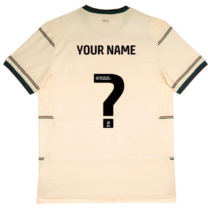 Danxen Kinder Ihren Namen #0 Beige Burgund Auswärtstrikot Trikot 2026/27 T-Shirt Österreich