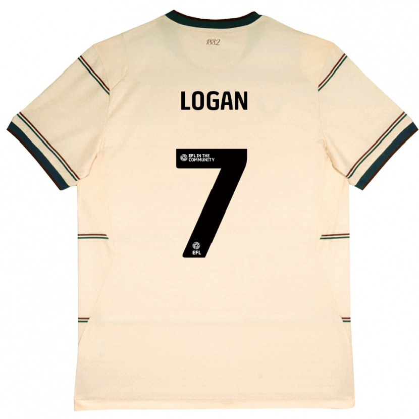 Danxen Kinder Heidi Logan #7 Beige Burgund Auswärtstrikot Trikot 2026/27 T-Shirt Österreich