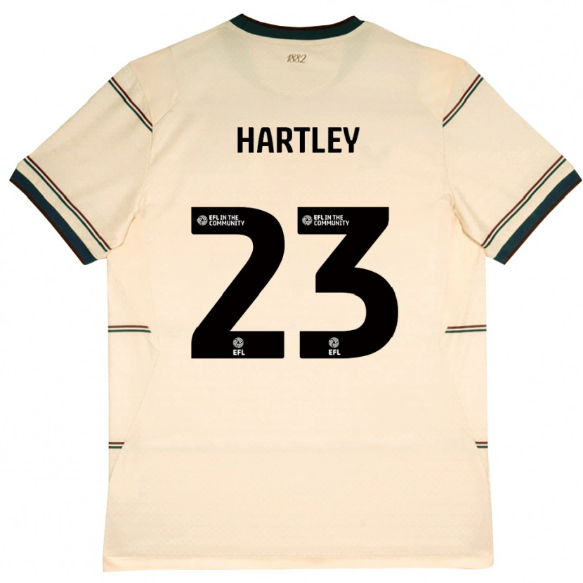 Danxen Kinder Naomi Hartley #23 Beige Burgund Auswärtstrikot Trikot 2026/27 T-Shirt Österreich