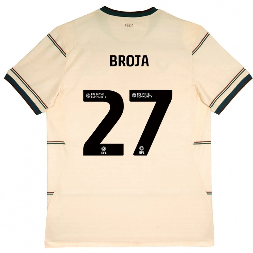 Danxen Kinder Armando Broja #27 Beige Burgund Auswärtstrikot Trikot 2026/27 T-Shirt Österreich