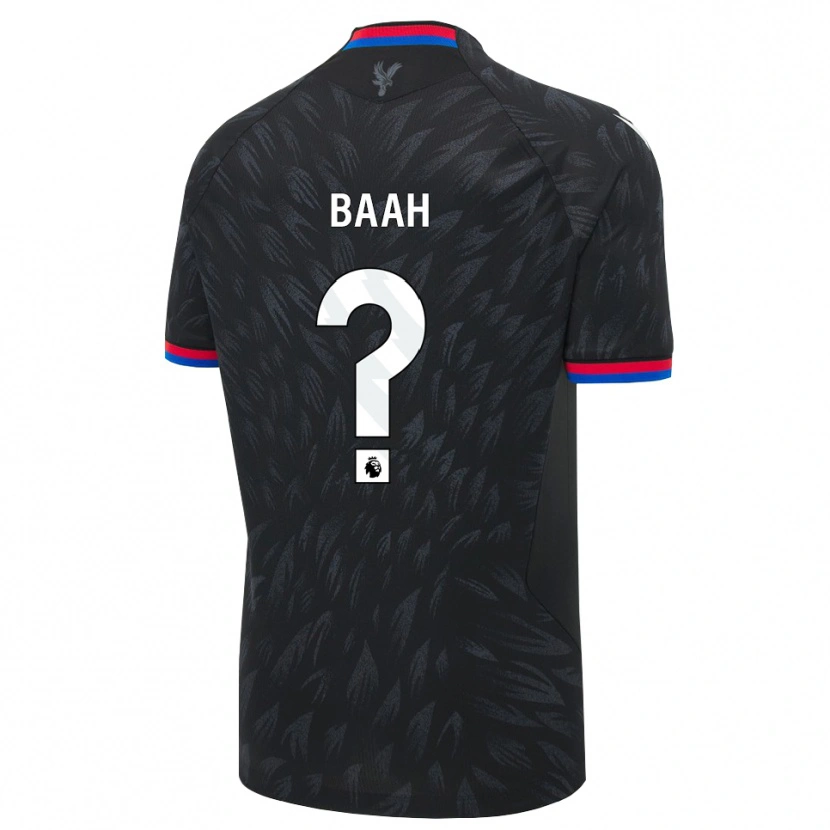 Danxen Kinder Kwasi Baah #0 Schwarz Blau Rot Auswärtstrikot Trikot 2026/27 T-Shirt Österreich