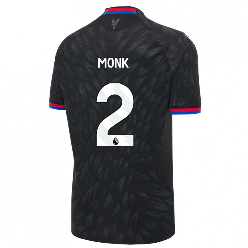 Danxen Kinder Dylan Monk #2 Schwarz Blau Rot Auswärtstrikot Trikot 2026/27 T-Shirt Österreich