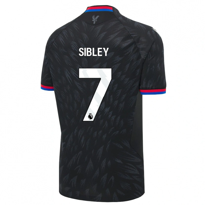 Danxen Kinder Isabella Sibley #7 Schwarz Blau Rot Auswärtstrikot Trikot 2026/27 T-Shirt Österreich