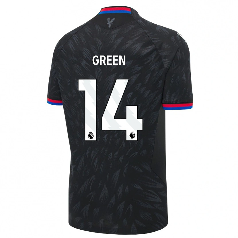 Danxen Kinder Josie Green #14 Schwarz Blau Rot Auswärtstrikot Trikot 2026/27 T-Shirt Österreich
