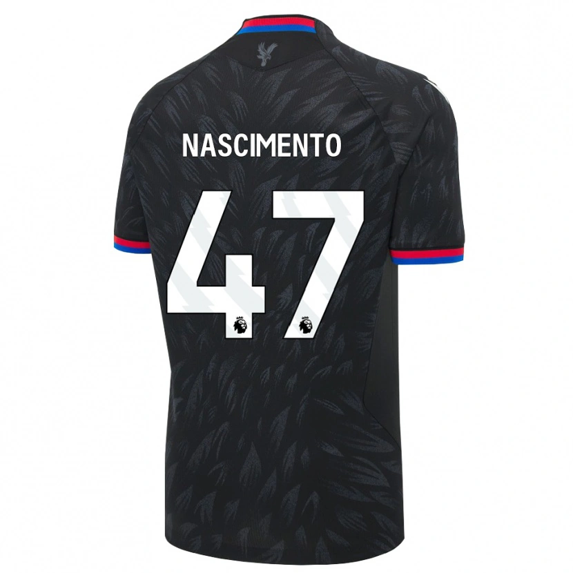 Danxen Kinder Adler Nascimento #47 Schwarz Blau Rot Auswärtstrikot Trikot 2026/27 T-Shirt Österreich