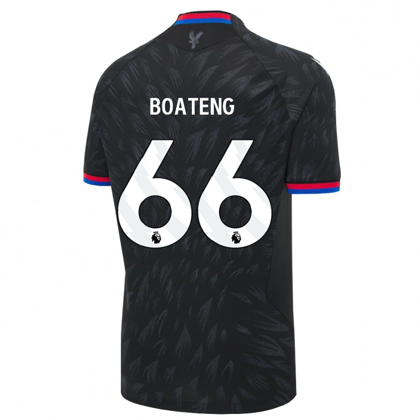 Danxen Kinder David Boateng #66 Schwarz Blau Rot Auswärtstrikot Trikot 2026/27 T-Shirt Österreich