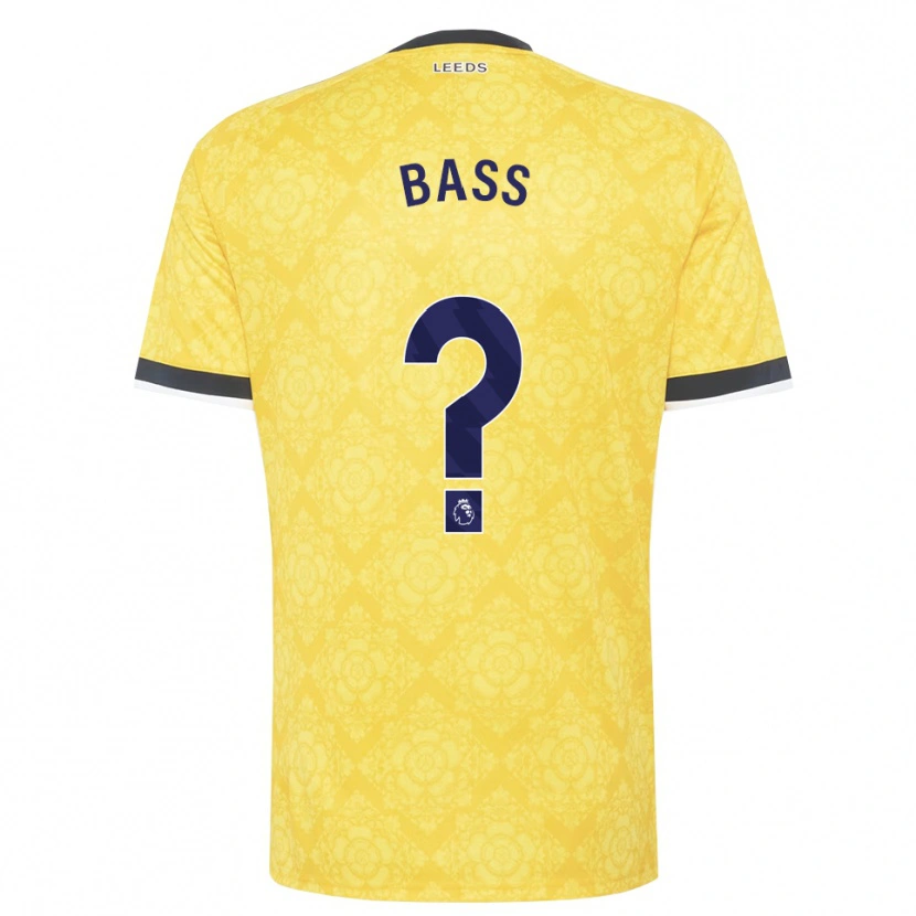 Danxen Kinder Rebekah Bass #0 Gelb Weiß Schwarz Auswärtstrikot Trikot 2026/27 T-Shirt Österreich