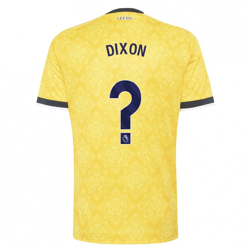Danxen Kinder Chloe Dixon #0 Gelb Weiß Schwarz Auswärtstrikot Trikot 2026/27 T-Shirt Österreich