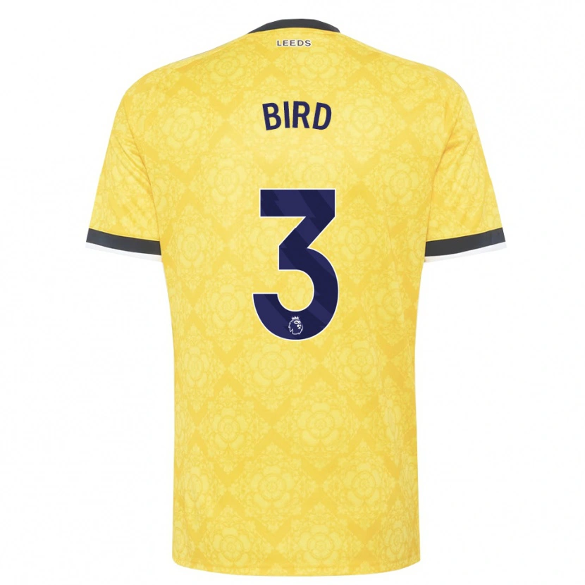 Danxen Kinder Coban Bird #3 Gelb Weiß Schwarz Auswärtstrikot Trikot 2026/27 T-Shirt Österreich