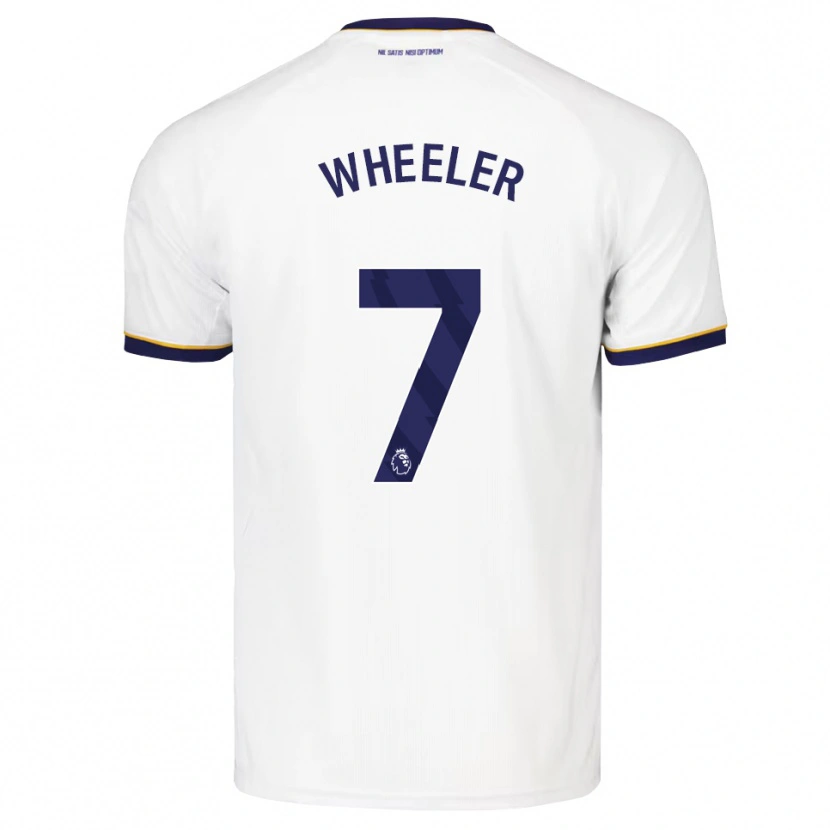 Danxen Kinder Clare Wheeler #7 Mitternachtsblau Weiß Gelb Auswärtstrikot Trikot 2026/27 T-Shirt Österreich