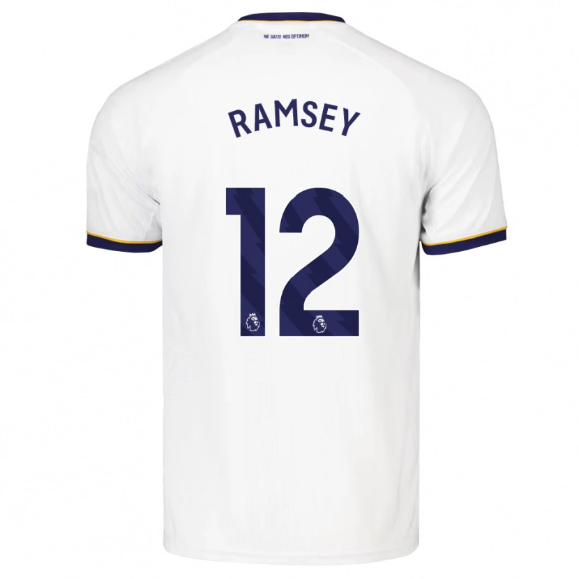 Danxen Kinder Emily Ramsey #12 Mitternachtsblau Weiß Gelb Auswärtstrikot Trikot 2026/27 T-Shirt Österreich