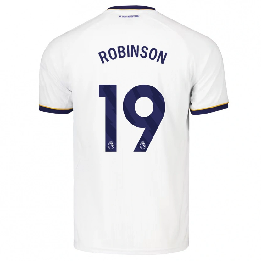 Danxen Kinder Katie Robinson #19 Mitternachtsblau Weiß Gelb Auswärtstrikot Trikot 2026/27 T-Shirt Österreich