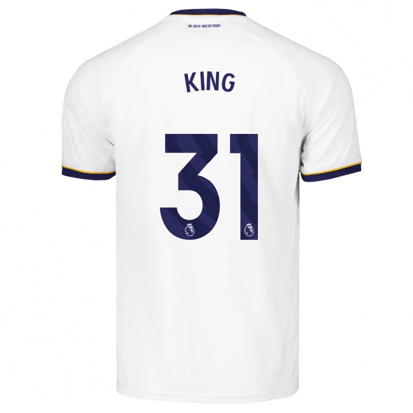 Danxen Kinder Tom King #31 Mitternachtsblau Weiß Gelb Auswärtstrikot Trikot 2026/27 T-Shirt Österreich