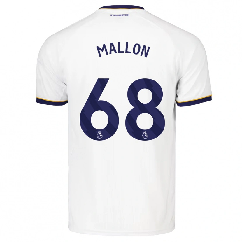 Danxen Kinder Mathew Mallon #68 Mitternachtsblau Weiß Gelb Auswärtstrikot Trikot 2026/27 T-Shirt Österreich