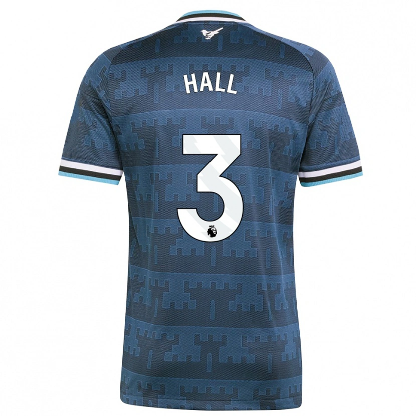 Danxen Kinder Lewis Hall #3 Gelb Schwarz Blau Auswärtstrikot Trikot 2026/27 T-Shirt Österreich