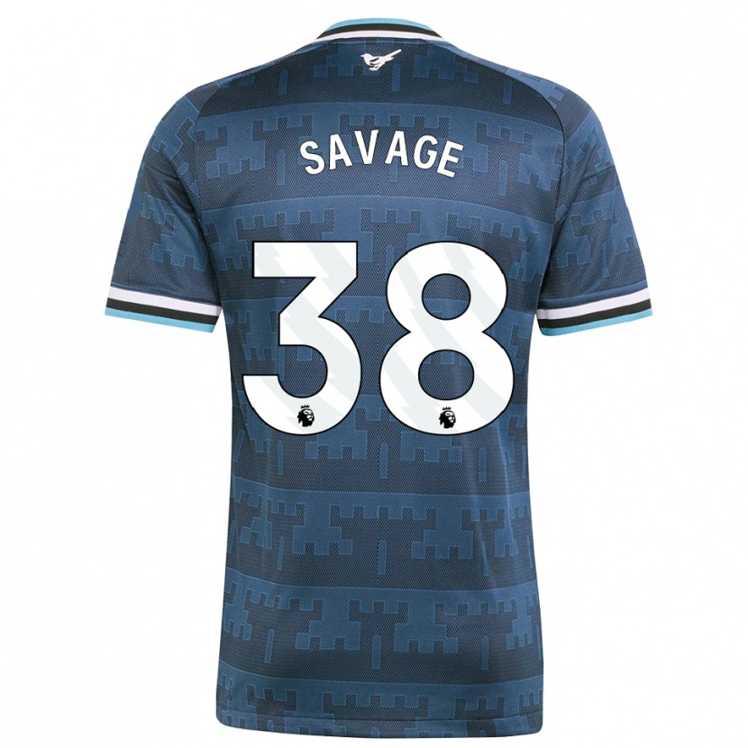 Danxen Kinder Remi Savage #38 Gelb Schwarz Blau Auswärtstrikot Trikot 2026/27 T-Shirt Österreich