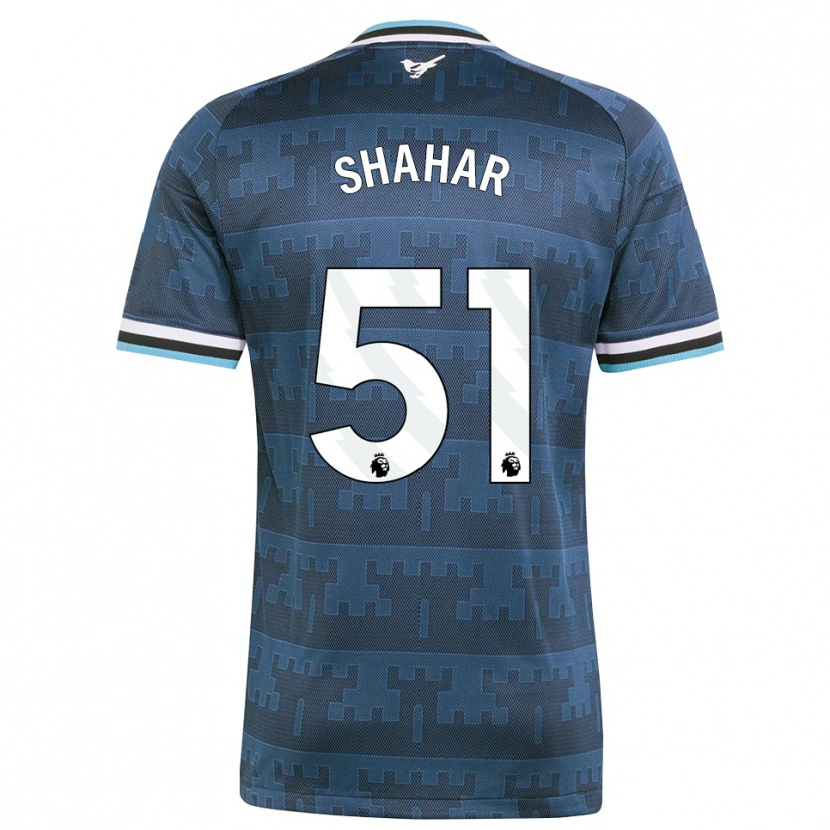 Danxen Kinder Leo Shahar #51 Gelb Schwarz Blau Auswärtstrikot Trikot 2026/27 T-Shirt Österreich