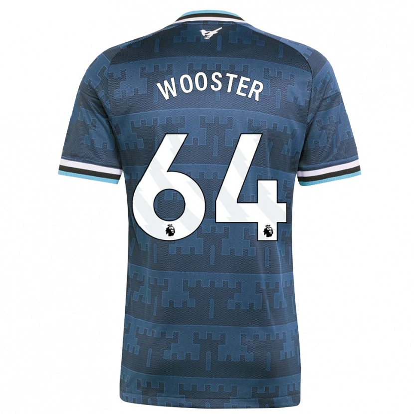 Danxen Kinder Kacey Wooster #64 Gelb Schwarz Blau Auswärtstrikot Trikot 2026/27 T-Shirt Österreich