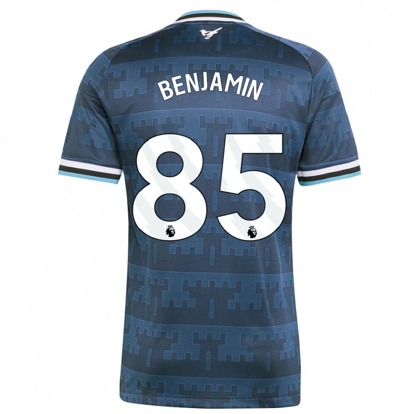 Danxen Kinder Theo Benjamin #85 Gelb Schwarz Blau Auswärtstrikot Trikot 2026/27 T-Shirt Österreich