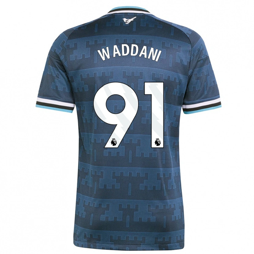 Danxen Kinder Mohamed Waddani #91 Gelb Schwarz Blau Auswärtstrikot Trikot 2026/27 T-Shirt Österreich