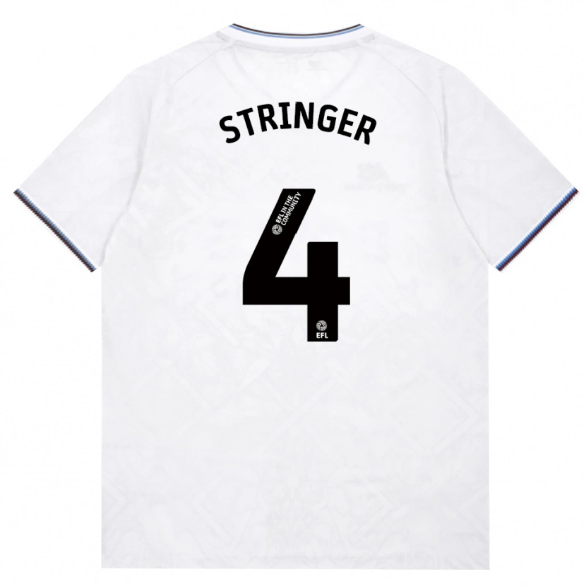 Danxen Kinder Abbey Leigh Stringer #4 Burgund Weiß Auswärtstrikot Trikot 2026/27 T-Shirt Österreich